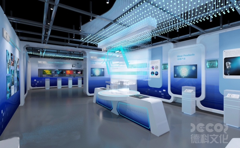 科技展馆设计如何通过展示科技成果来引发观众的兴趣和思考？